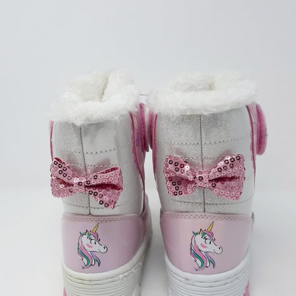 Disney Minnie Mouse Toddler Girl Boots - Picture 5 of 7